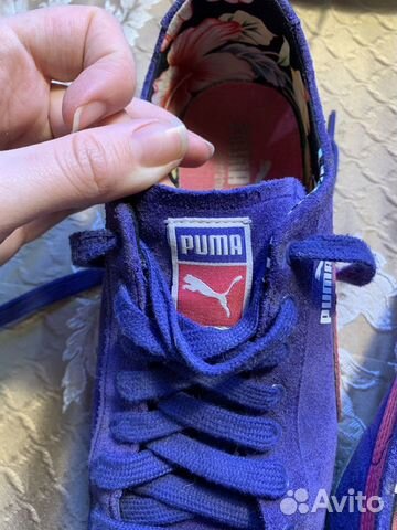 Кеды puma натуральные оригинал 38р