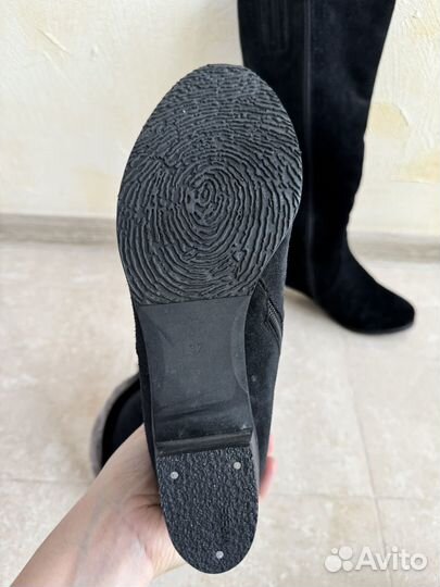 Сапоги велюровые зимние женские 37 размер