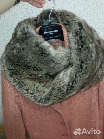 Шарф снуд женский меховой H&M