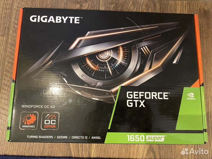 Видеокарта gigabyte gtx 1650 super