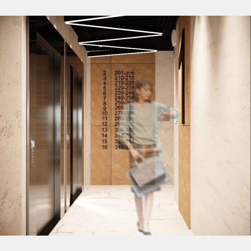 1-к. квартира, 46,6 м², 6/8 эт.