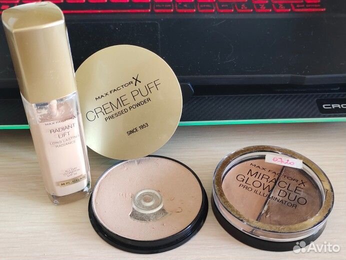 Косметика Max factor, тональный крем, пудра