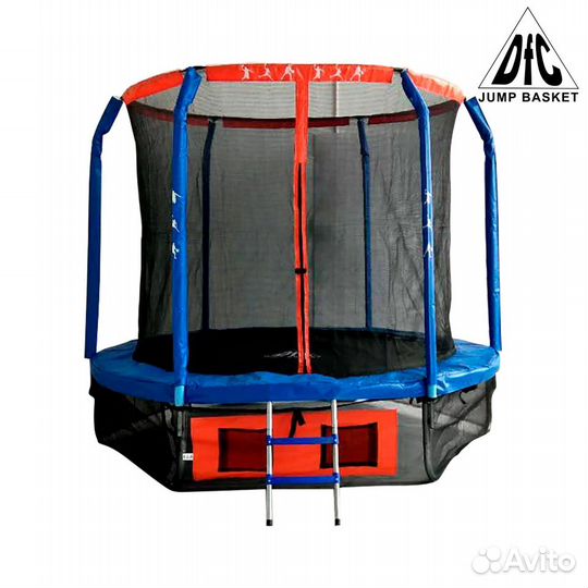 Батут DFC Jump basket с сеткой 6FT