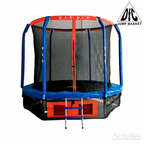 Батут DFC Jump basket с сеткой 6FT