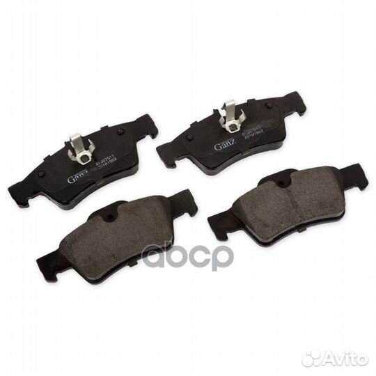 Колодки задние MB W211/S211/C219 ganz GIJ07011