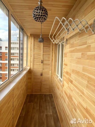 Обшивка балкона