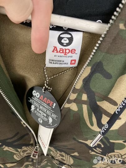 Зип худи aape*one peace оригинал