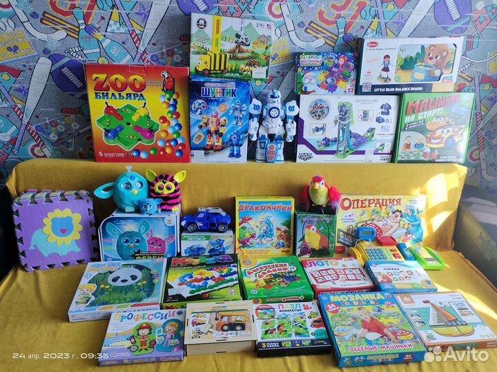 Игрушки Очень много