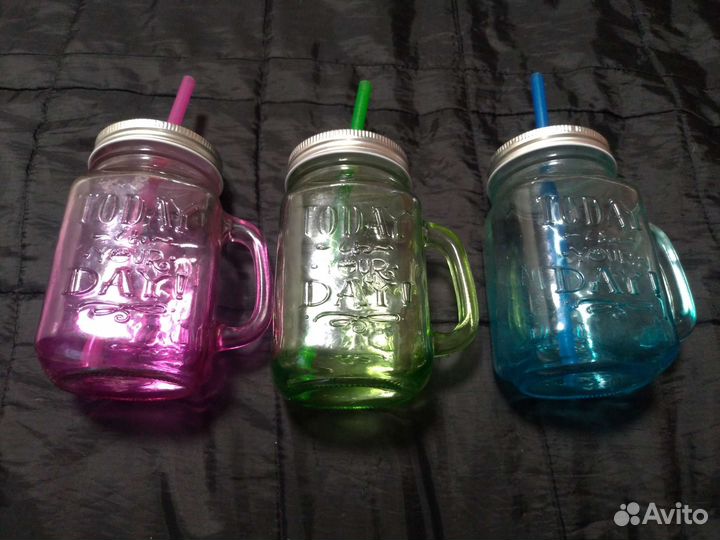 Бокалы кружки для коктейлей и горячих напитков