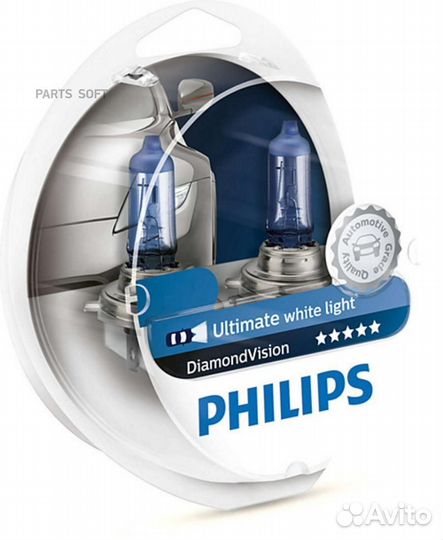 Philips 9006DVS2 Лампы HB4 9006 DV 12.8V 55W P22d S2