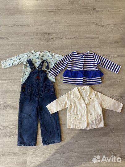 Вещи детские пакетом для девочки 78-86