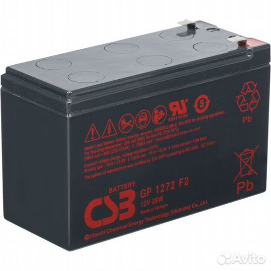 Аккумуляторная батарея CSB GP 1272 F2 (28W) оптом