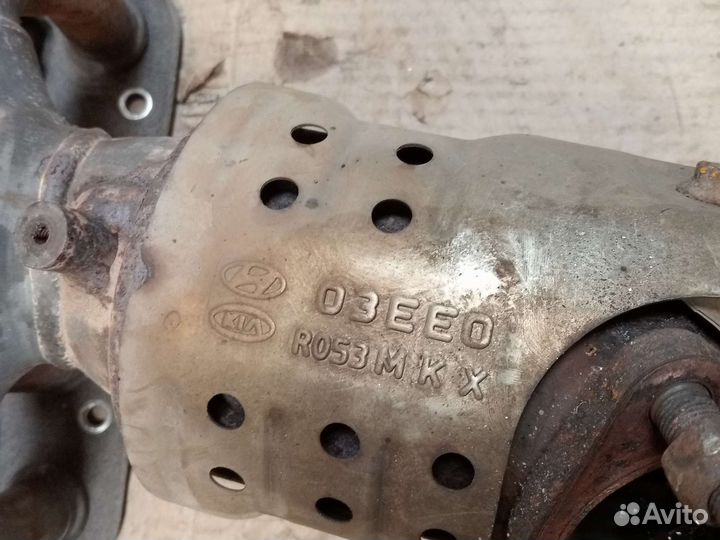 Выпускной коллектор Hyundai Solaris 2 Kia Rio 4