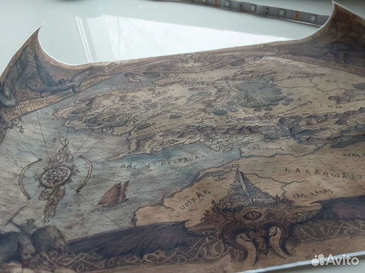 Карта древних