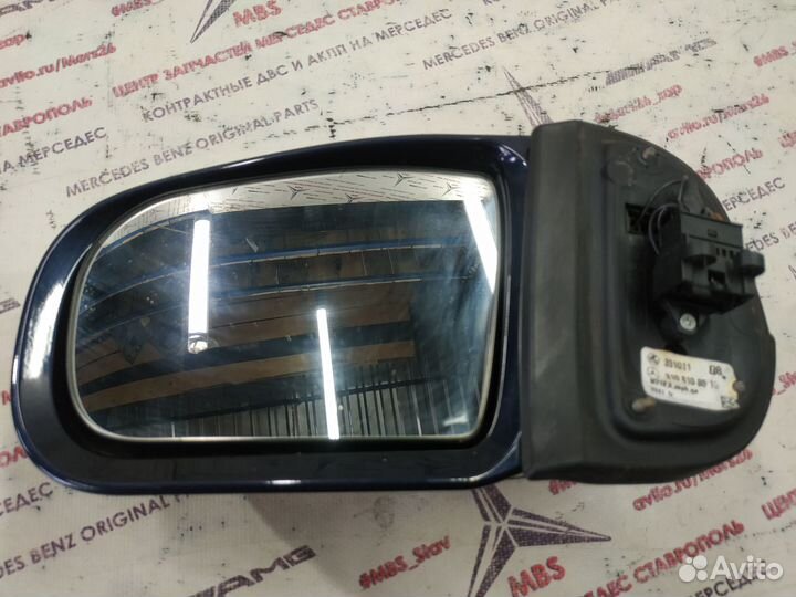 Зеркало w210 Mercedes рест левое складное
