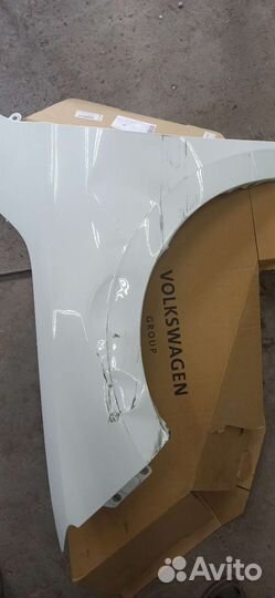 Крыло переднее левое skoda rapid