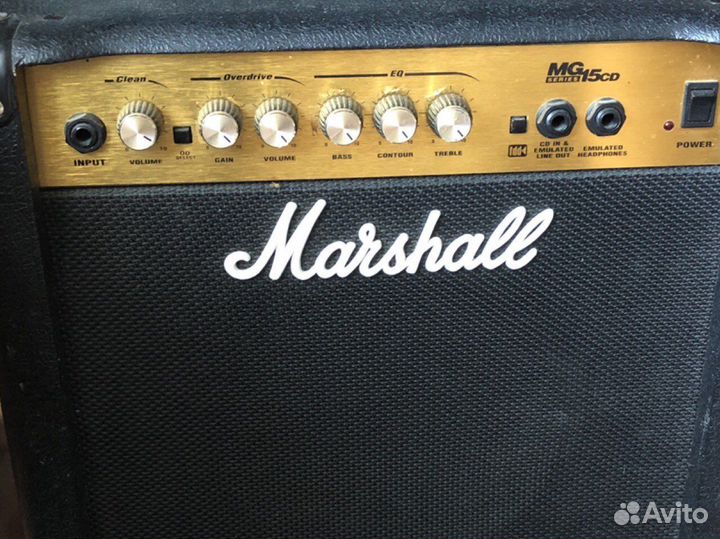 Комбоусилитель Marshall mg15 cd 15 Watt