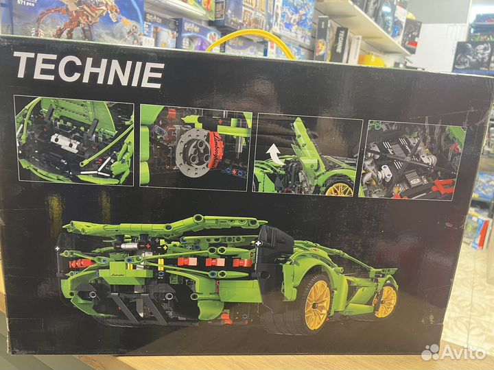 Конструктор Lego technic Sian на пульте управления