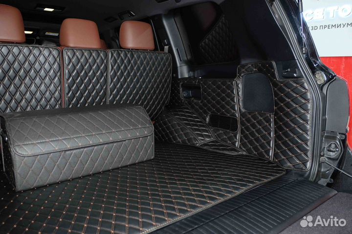 3D коврики Toyota Land Cruiser 200