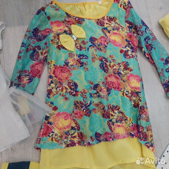 Вещи пакетом на девочку