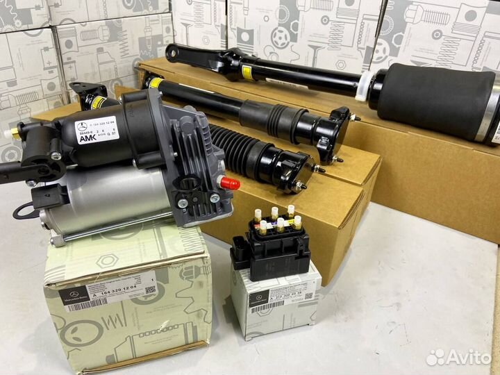 Компрессор пневмоподвески Mercedes A1643201204