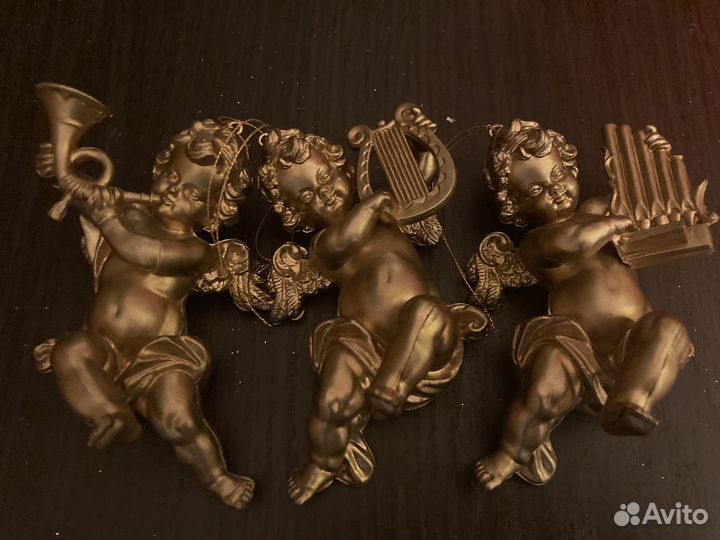 Ёлочные игрушки ангелочки