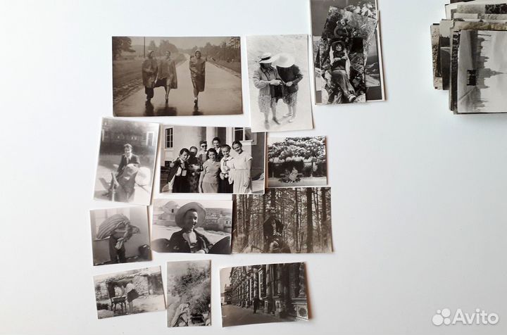 Старые фото 40-е и 50-е гг. 77 штук, одним лотом