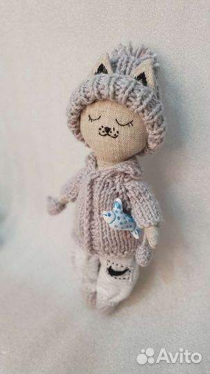 Игрушки своими руками, котёнок, кот, ручная работа