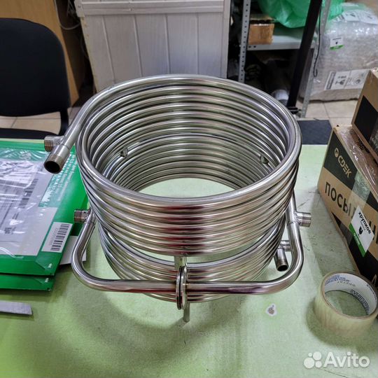 Чиллер противоточный охладитель сусла