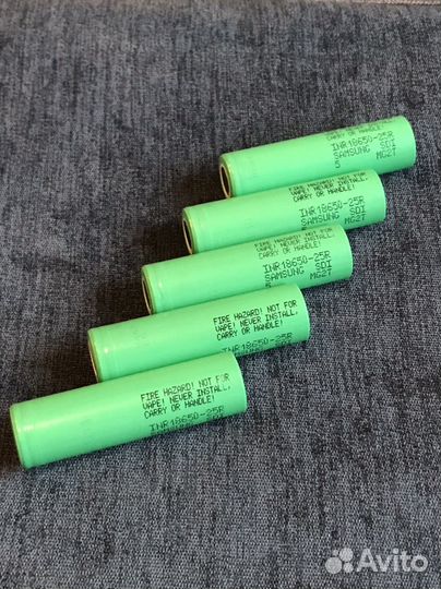 Аккумуляторы 18650 Samsung 25R