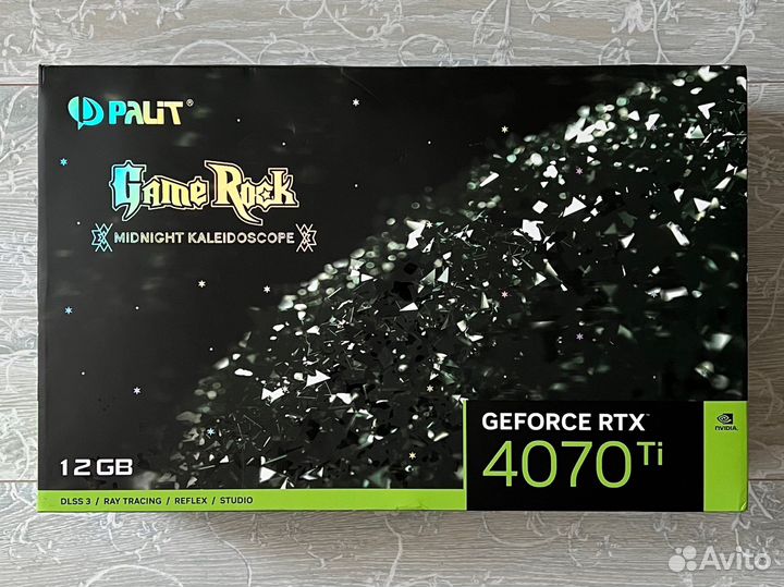 Palit GeForce RTX 4070 Ti GameRock (12GB) - новая