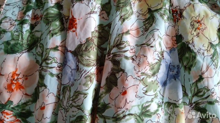 Юбка из легкого шелка