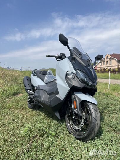 SYM maxsym 500 TL серый