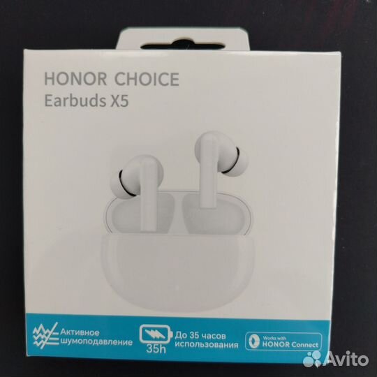 Наушники True Wireless Honor Choice EarBuds X5