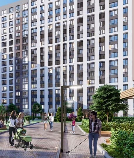 1-к. квартира, 29,9 м², 17/25 эт.