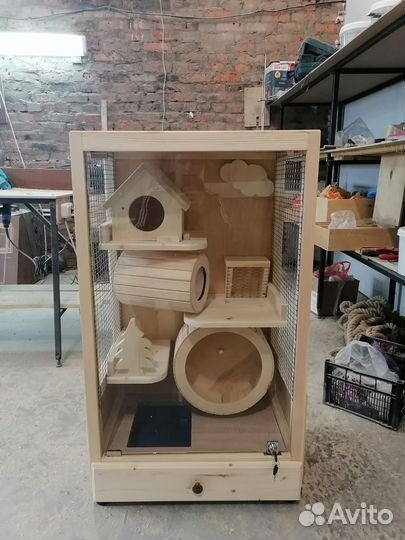 Витрина для шиншилл в наличии и на заказ