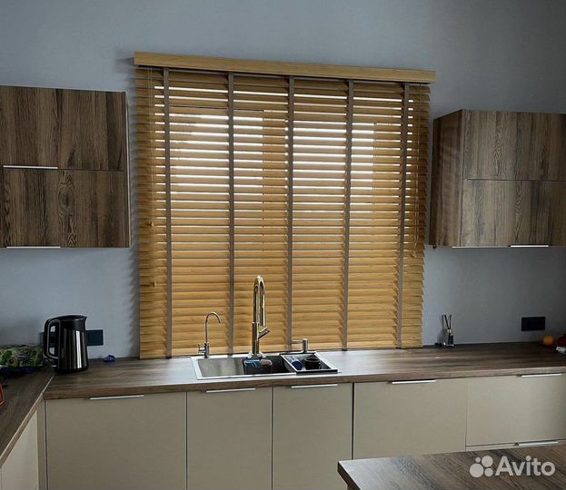 Жалюзи деревянные 50мм