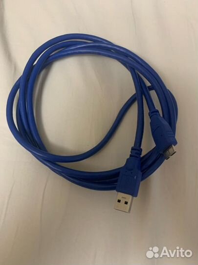 Кабель USB 3.0 A - micro-B 1.7 м синий