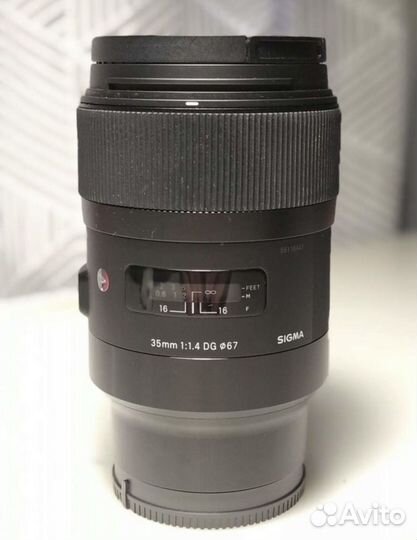 Sigma 35mm f1.4 dg sony e mount