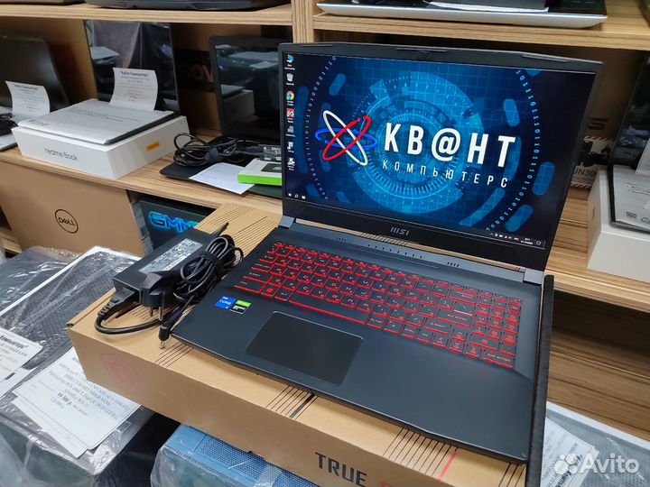 Новенький игровой ноутбук MSI Gaming на гарантии