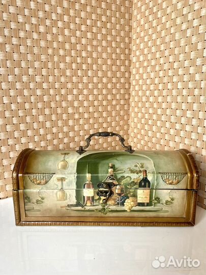 Шкатулка сундучок деревянный