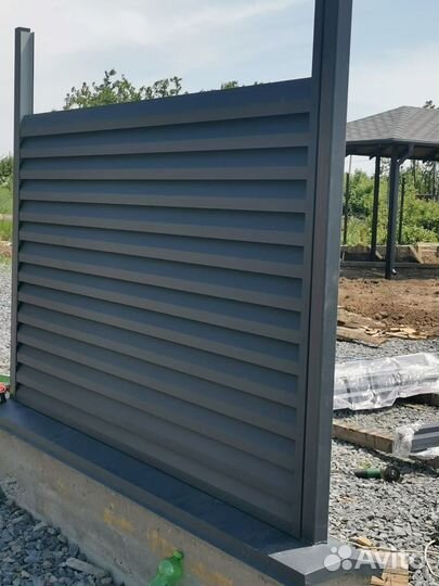 Забор жалюзи новый