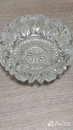 Хрустальная пепельница СССР