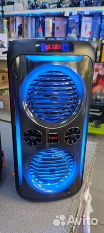 Мощная портативная колонка clubber 800W