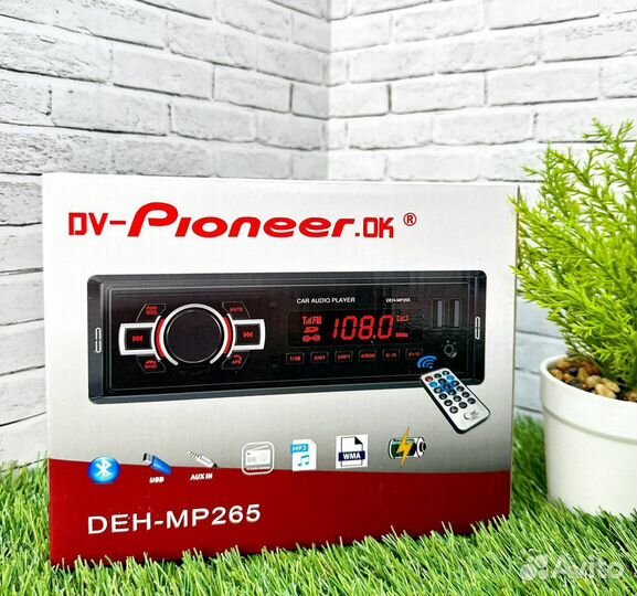 Магнитола 1 din с bluetooth pioneer арт880