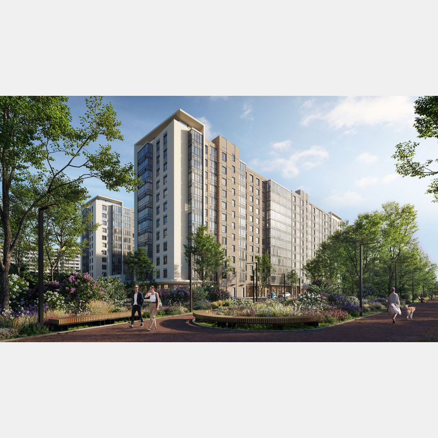 1-к. квартира, 44,6 м², 12/12 эт.