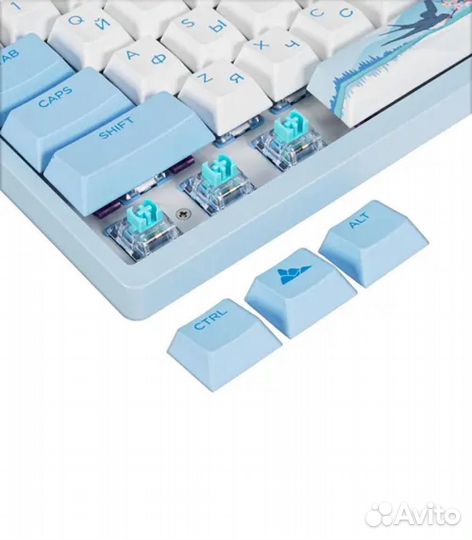 Механическая проводная клавиатура проводная Dareu