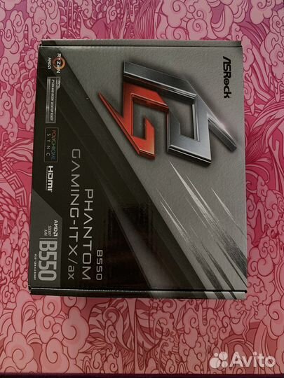 Материнская плата am4 b550 itx