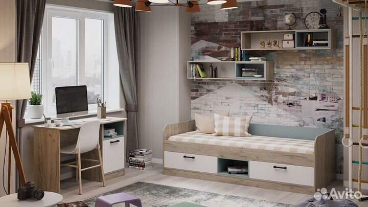 Кровать с ящиками Оливер