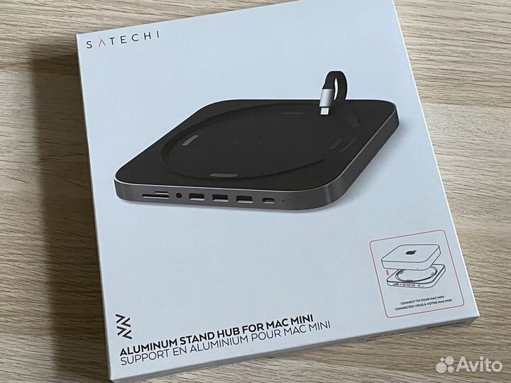 Док станция/хаб Satechi для Apple mac mini